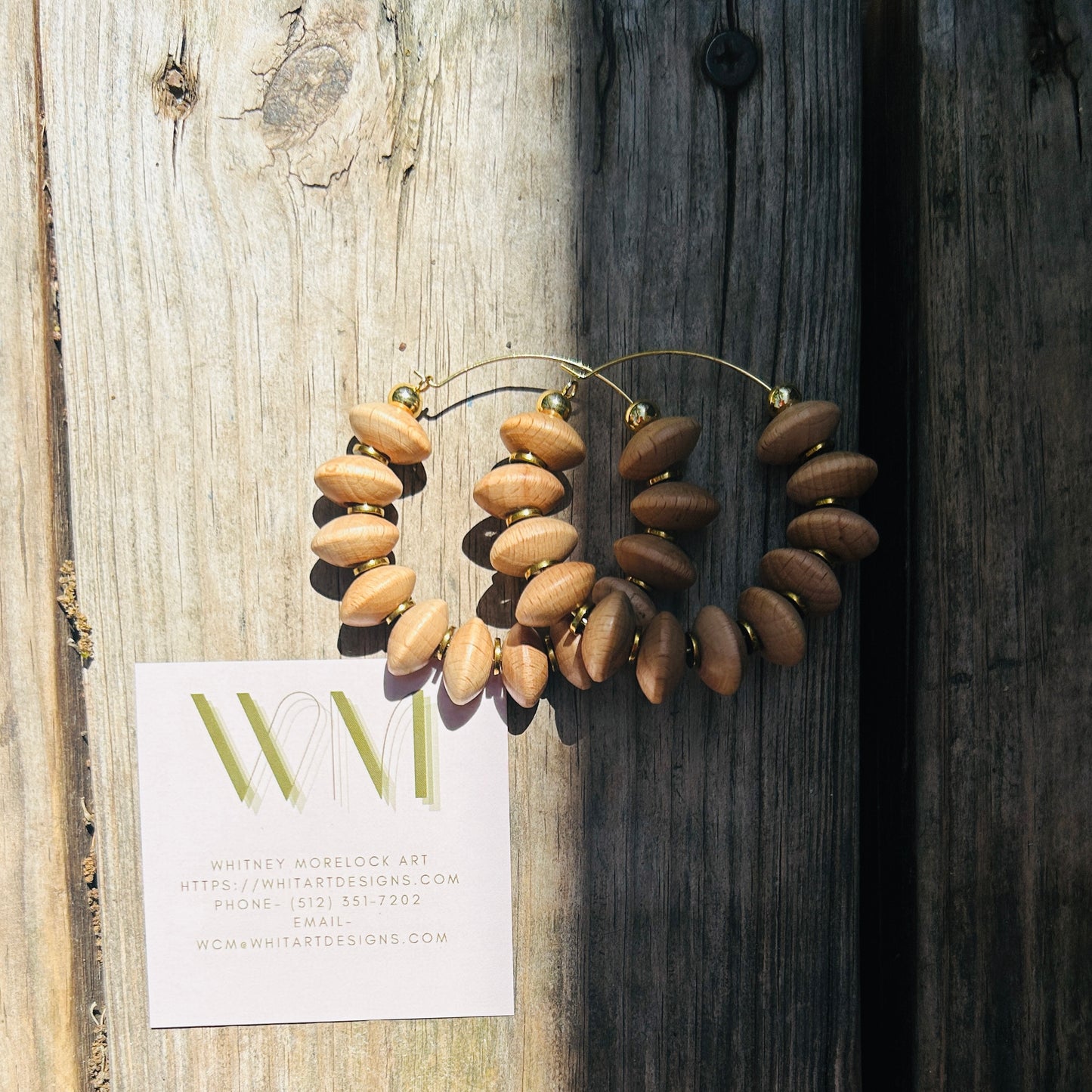 Wooden Abacus Hoops