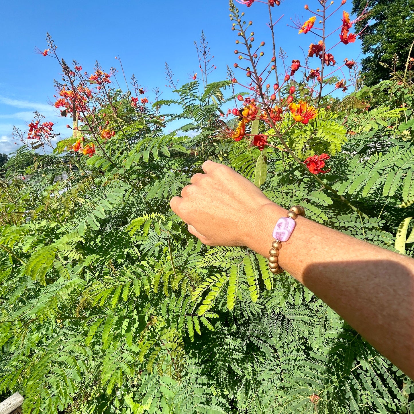 Oceanic Amethyst Bracelet