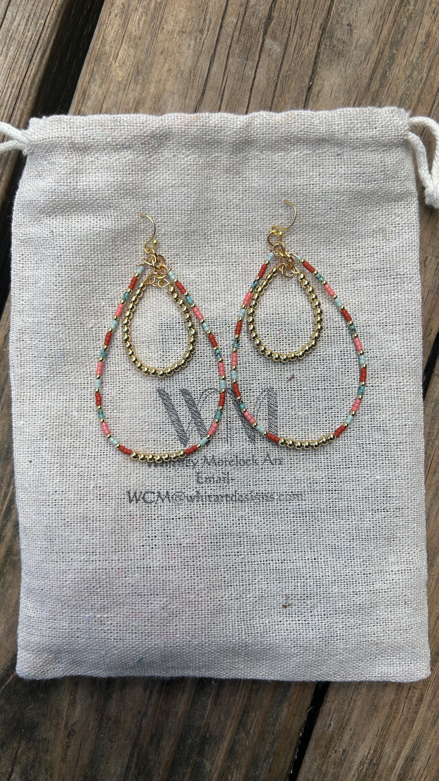 Double Drop Dangle Earrings