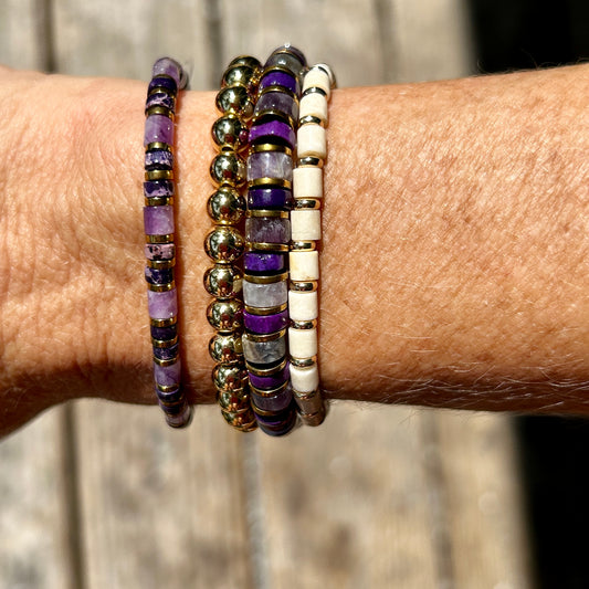 Pretty in Purple Stack