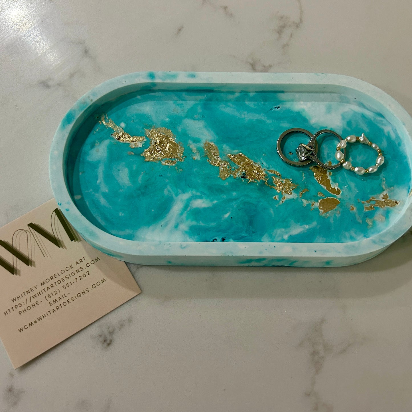 Ceramic Decorative Vanity Tray