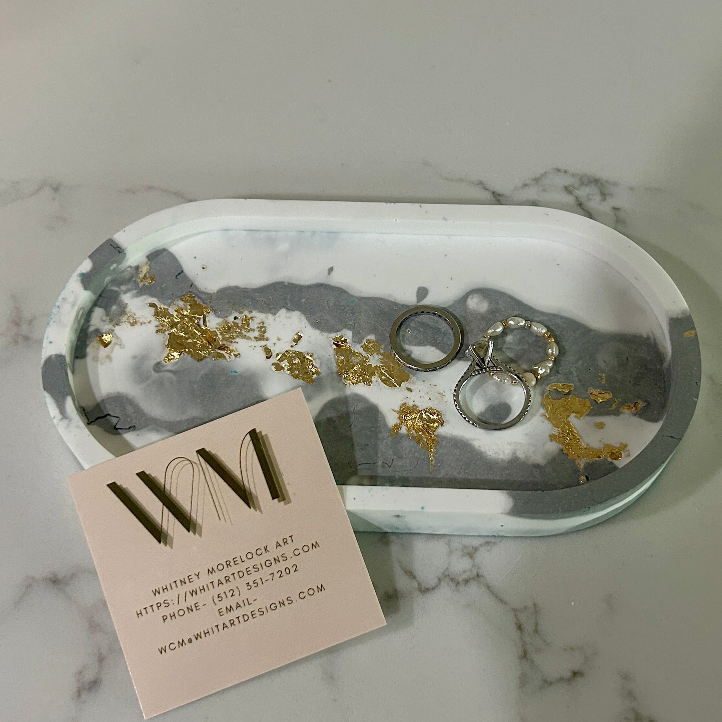 Ceramic Decorative Vanity Tray