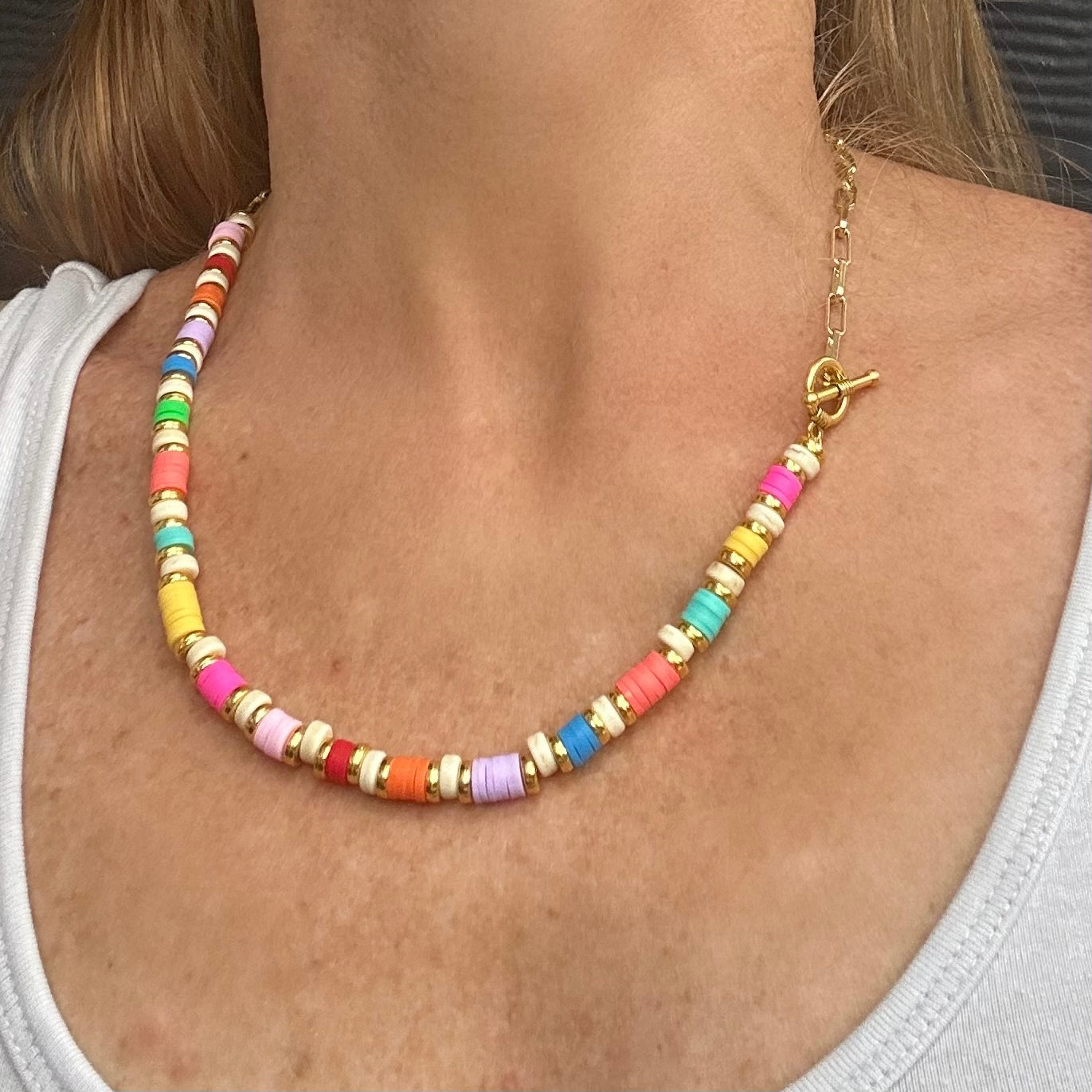 Summer Vibes Toggle Necklace