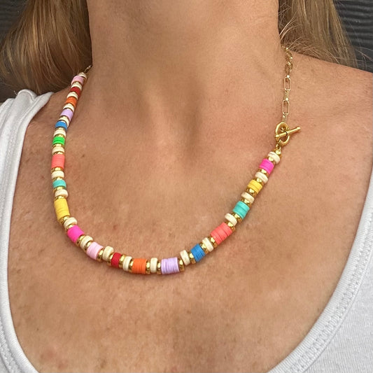 Summer Vibes Toggle Necklace