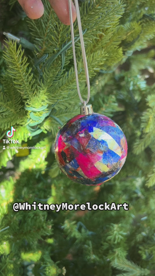 Modern Rainbow Ornament